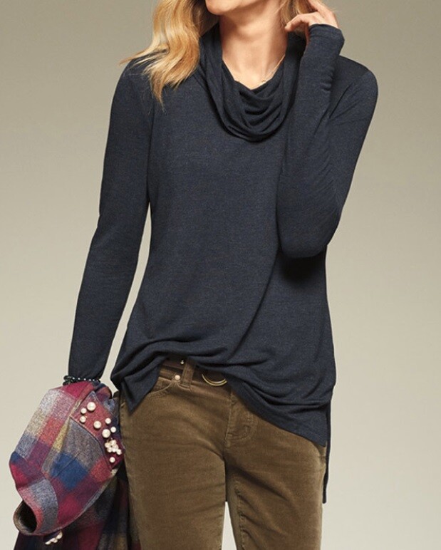 Cabi 2018 Fall Turtle Tee, The smooth and springy feel – NEW, Size S, M, L