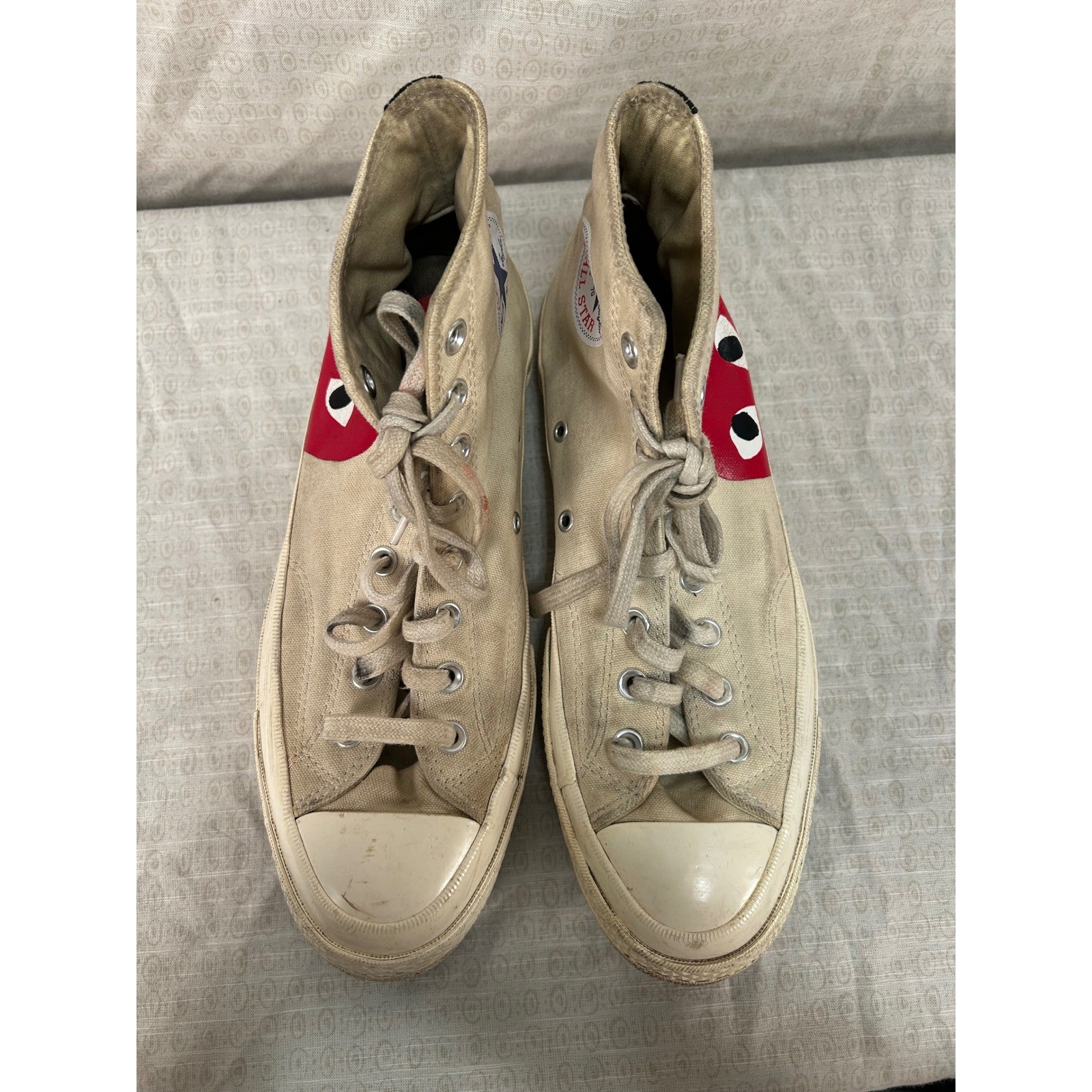 Converse x Comme des Garcons PLAY Chuck Taylor Red Heart Mens 9 #2037