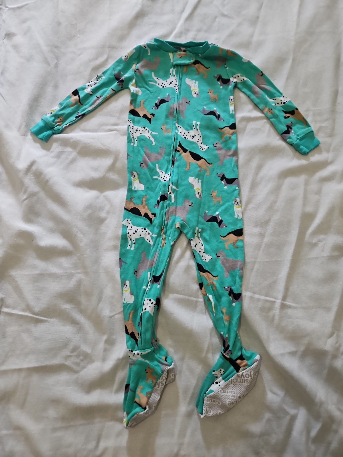 Simple Joys by Carter’s baby-boys 3-pack Snug Fit Footed Cotton Pajamas 18M A1