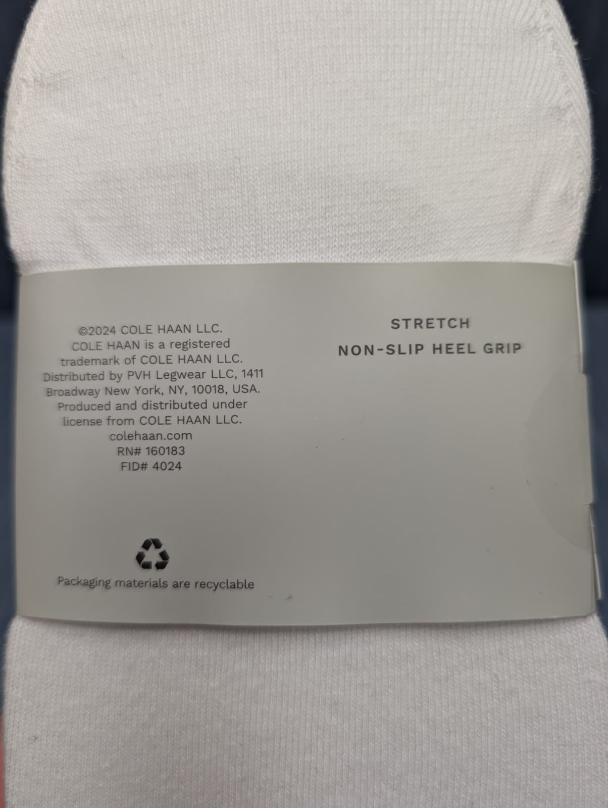 Cole Haan Women’s Size 4-10 White Liner Socks 16 Pairs