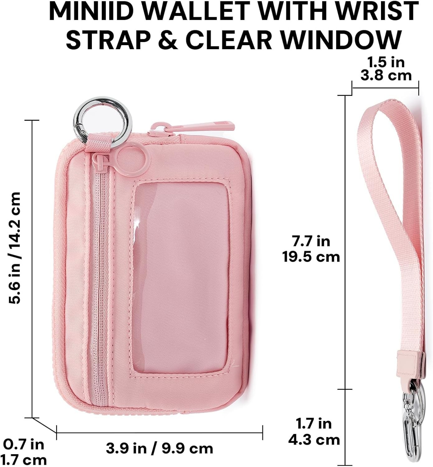 Lightweight Nylon Wristlet Wallet for Women – Perfect for Travel & Errands