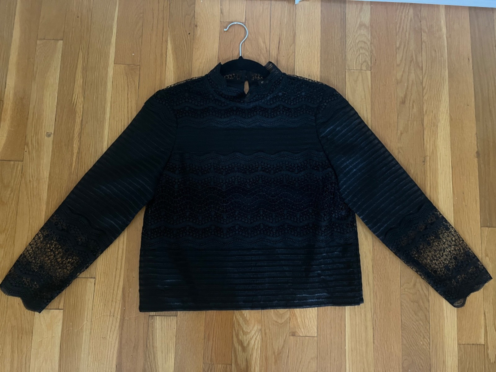 Maje Women’s blouse, size 1, black, elegant, great condition