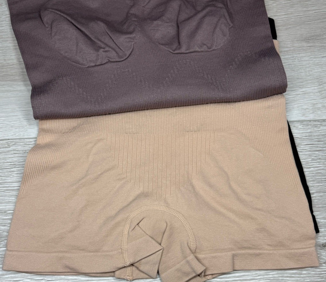 NAUTICA Women’s 3-Pack Shaping Shorts Underwear Panties Mild Control Size L