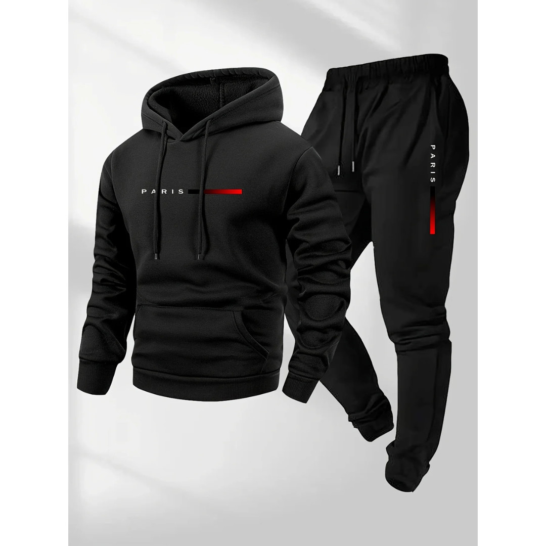 2025 Men’s Autumn Winter sportswear set Men’s hooded sweatshirt long pants set