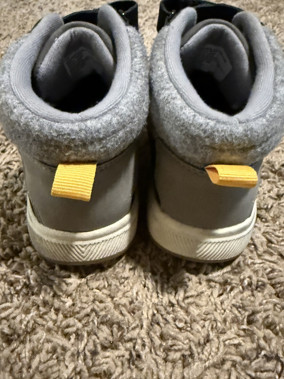 Cat & Jack Boys Toddler Size 12 Boots Blue & Gray