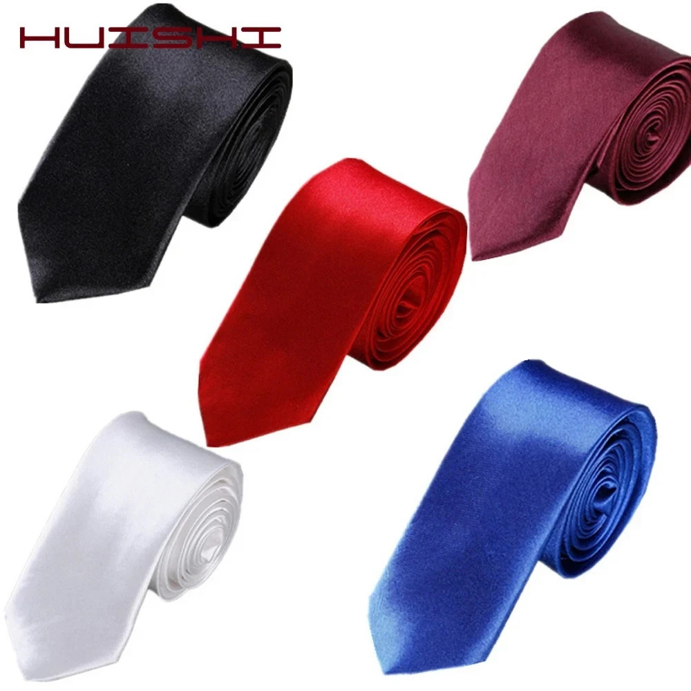 New Men’s Dress Tie Solid Color Classic Neck Tie Necktie Wedding Formal USA