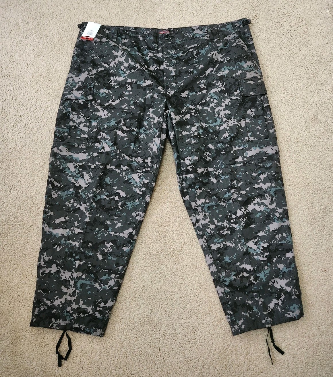 TRU-SPEC Tactical Response Ripstop Pants Men’s Digital Urban Camo 4XL REGULAR