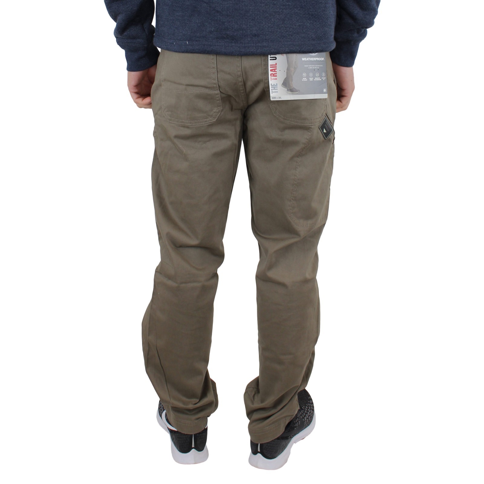 Weatherproof Men’s Trail Utility Pants Stretch Fabric Straight Fit W3F408SC