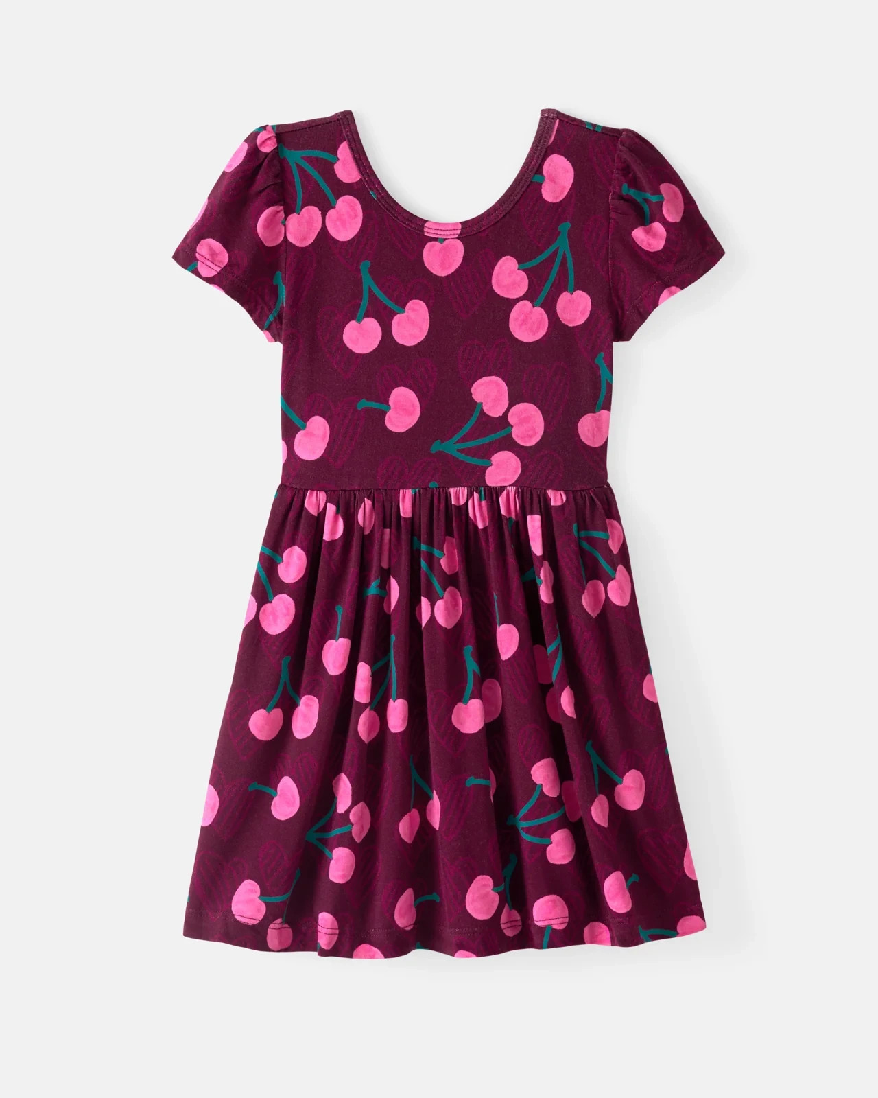 Little Sleepies Cherry Charm Skater Dress Bamboo Viscose Play Dress New