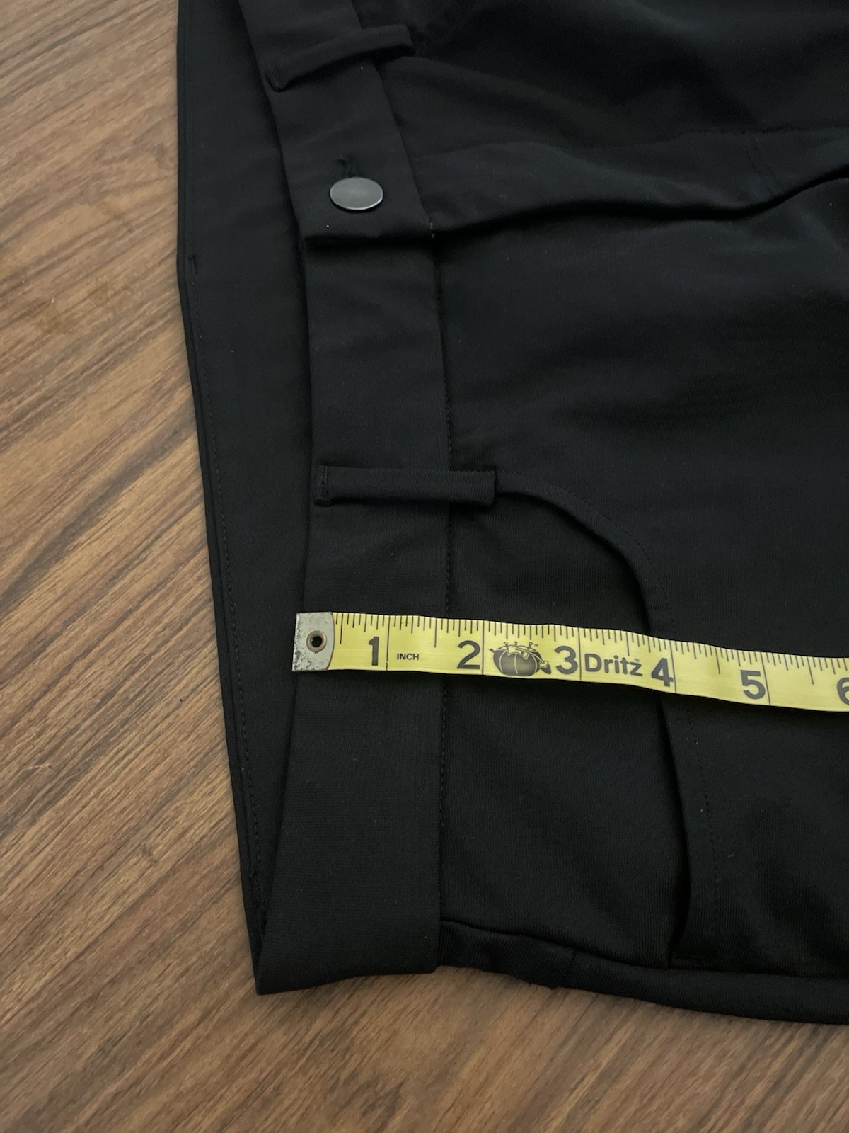 Old Navy Men’s Pants 32×30 Black Slim 4 Way Stretch Dress Active Pockets