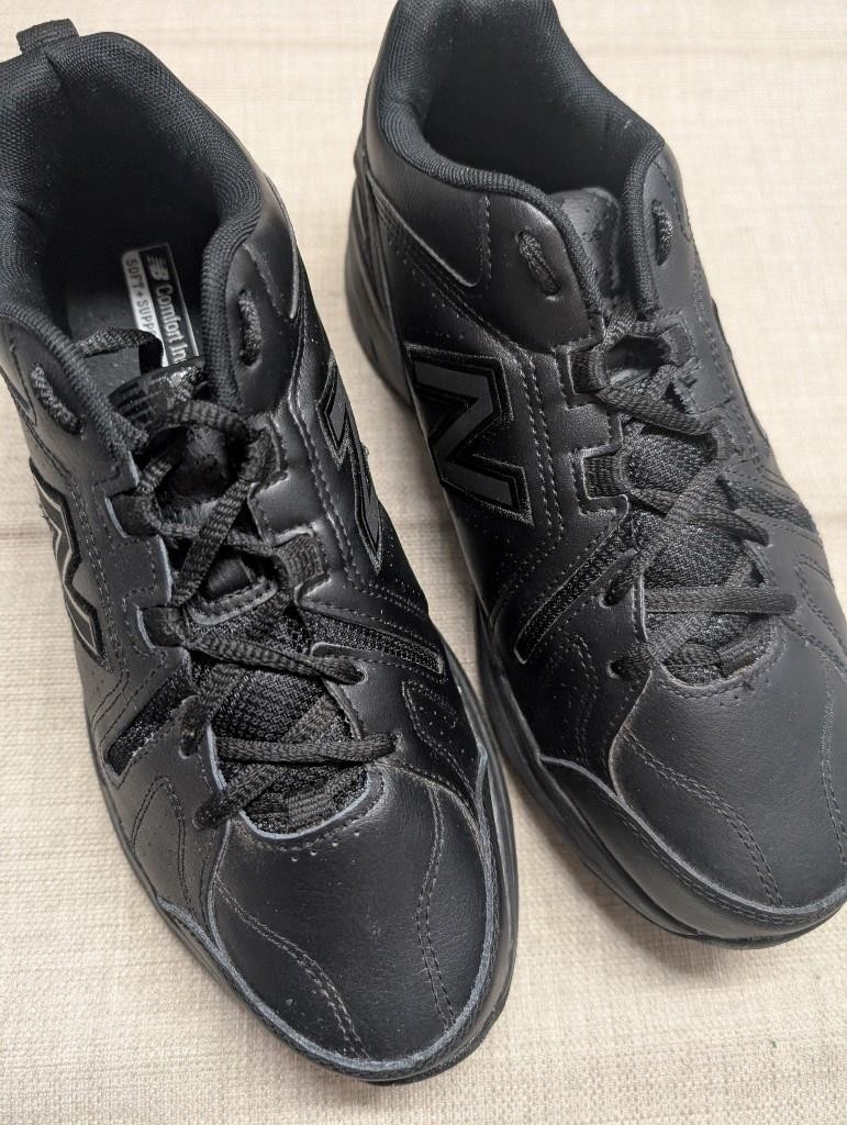 NEW BALANCE shoes 608 black 8.5 4E slip resistant MX608AB5