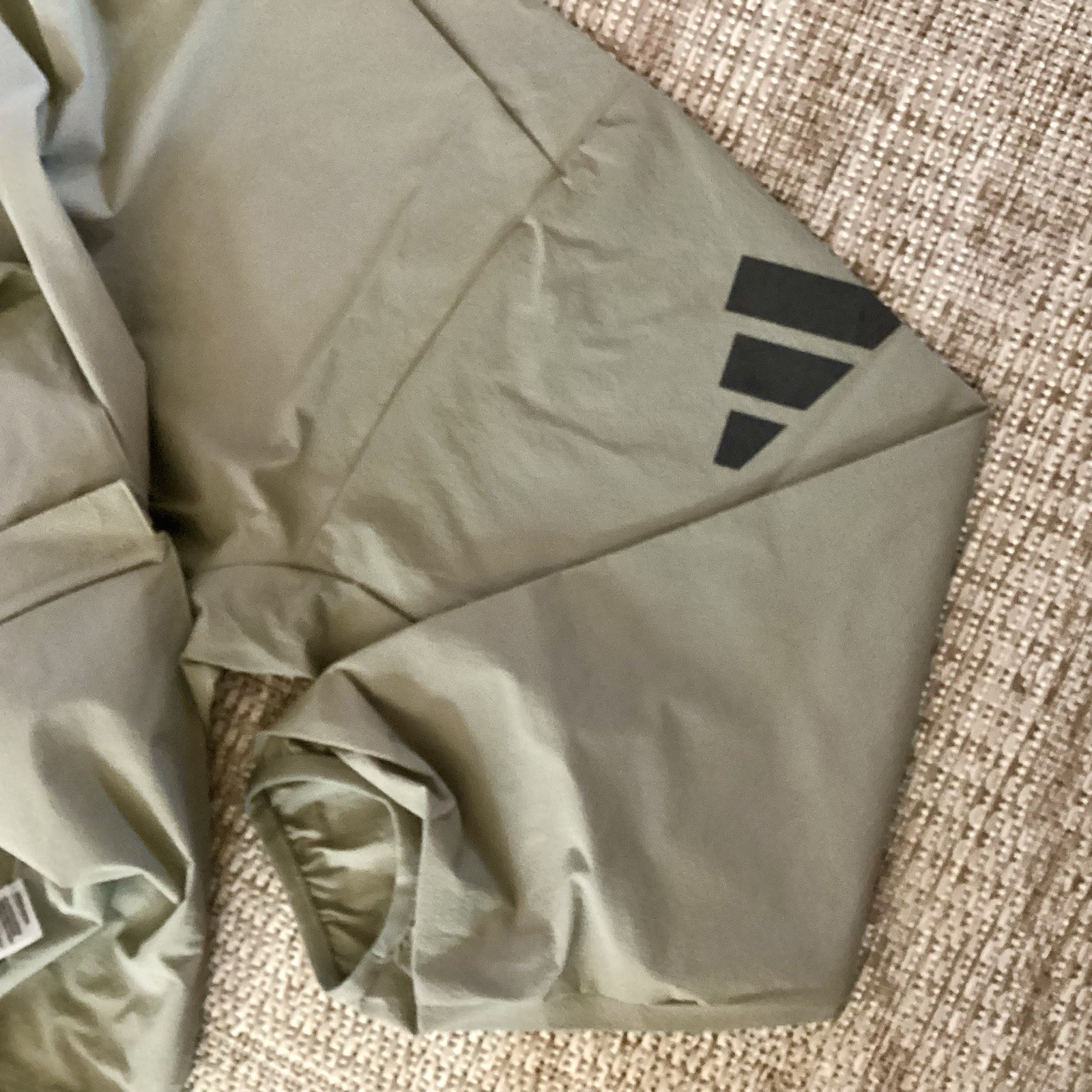 NEW Mens $100 ADIDAS Full Zip MYSHELTER WND Windbreaker JW3631 Silver Pebble XL