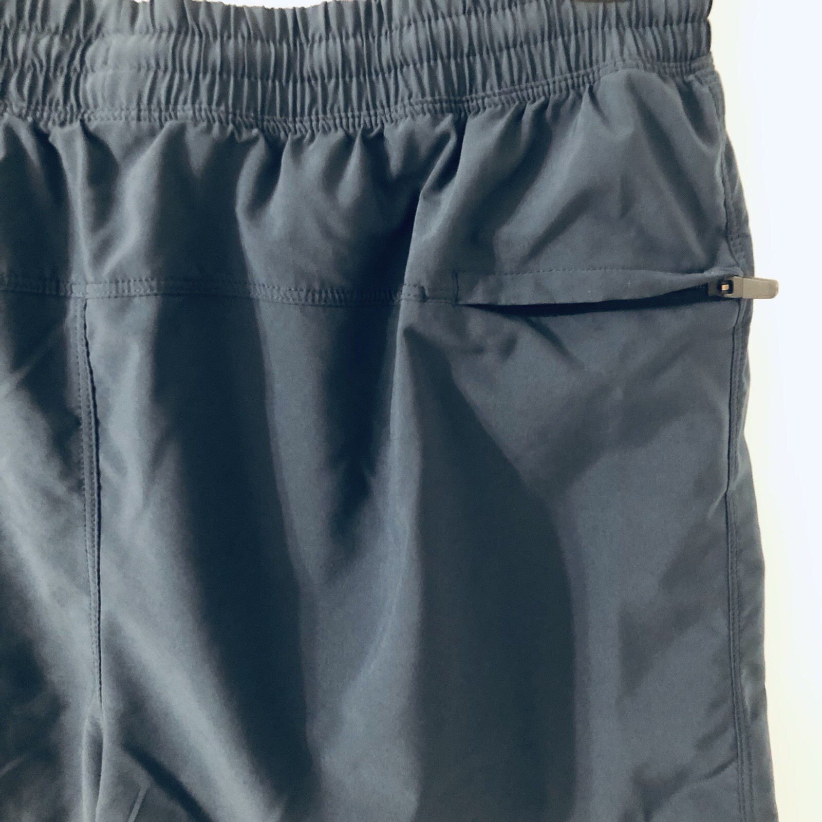 Blue Exercise Shorts S Inside Pocket Drawstring All In Motion Waist:26-30” Leg5”