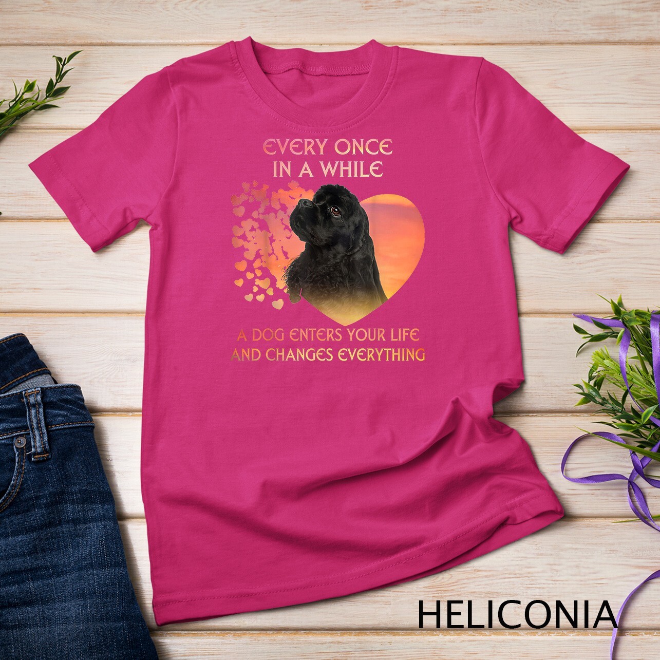 Every Once In A While American Cocker Spaniel T-Shirt Unisex T-shirt