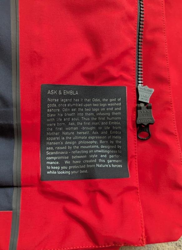 Men Helly Hansen Jacket Red L