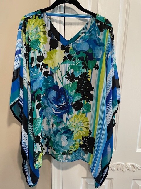 EST. 1946 pocho style blouse, 1 4/16W