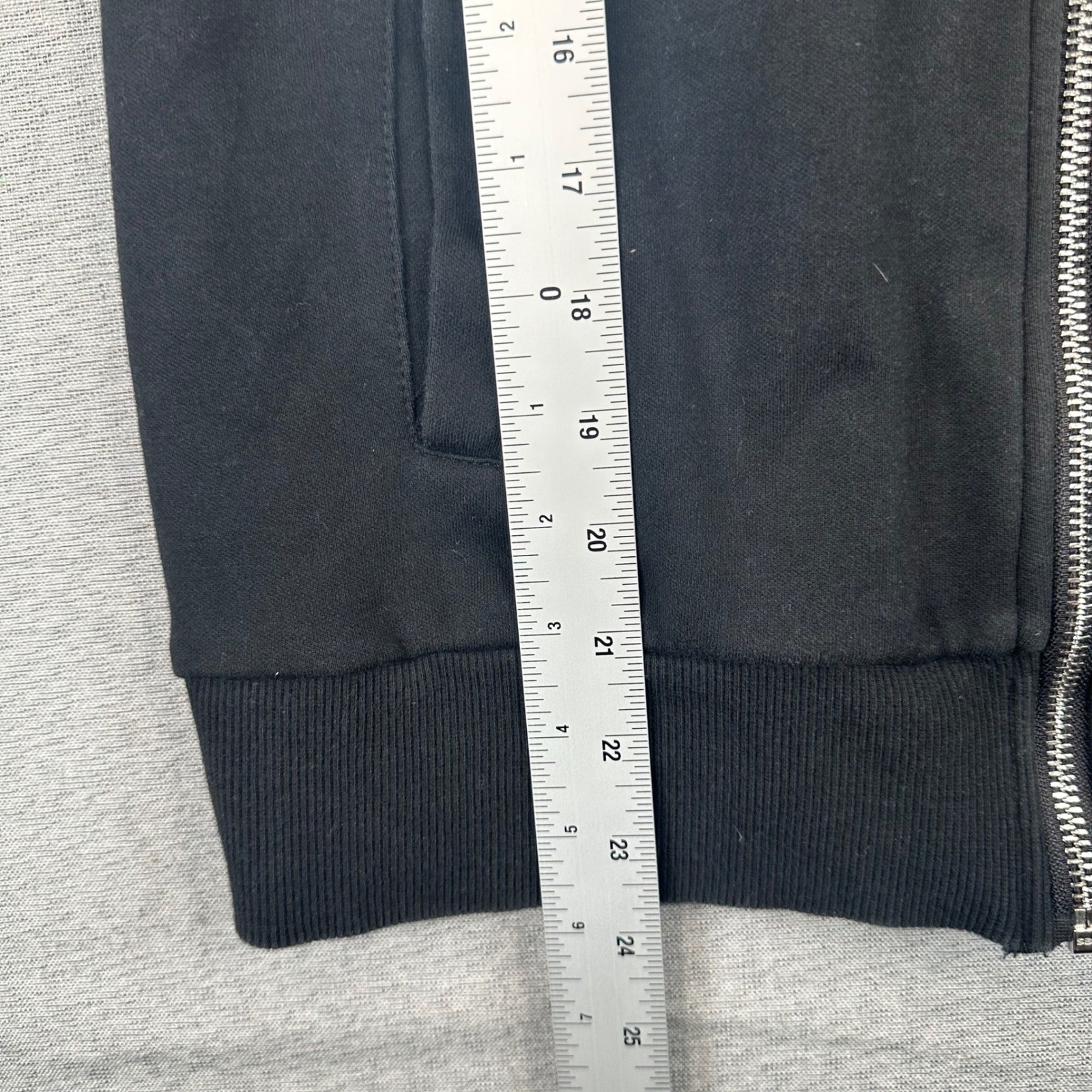 T-Mobile Jacket Womens XS Full Zip Hoodie Black Magenta White Logo Sweat