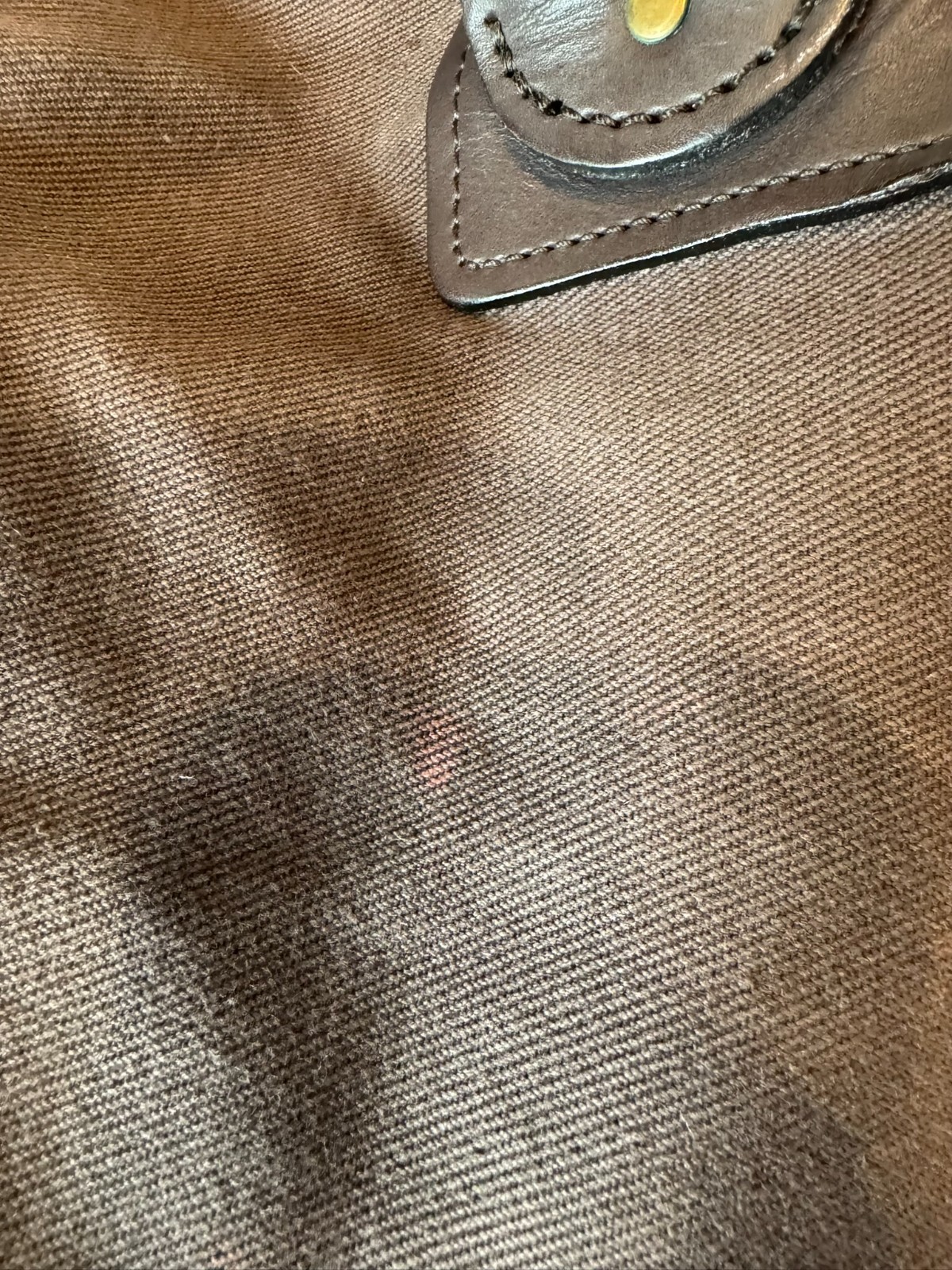 Filson Large Duffel Bag 223 Brown Rugged Twill YKK 2009 Made in USA