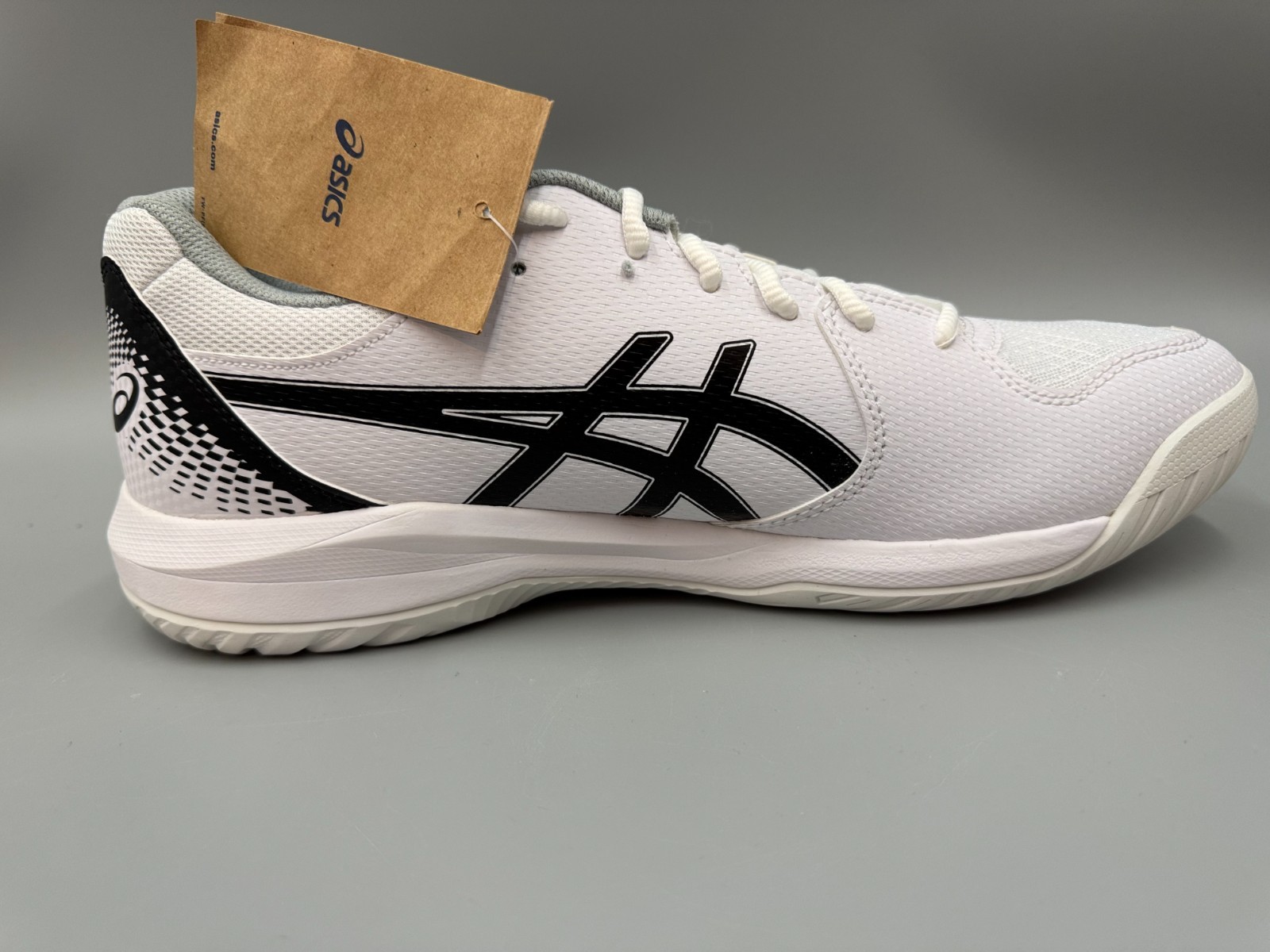 Men’s ASICS GEL-Dedicate 8 Tennis Pickleball Sneakers, White, Size 12 New w/Box