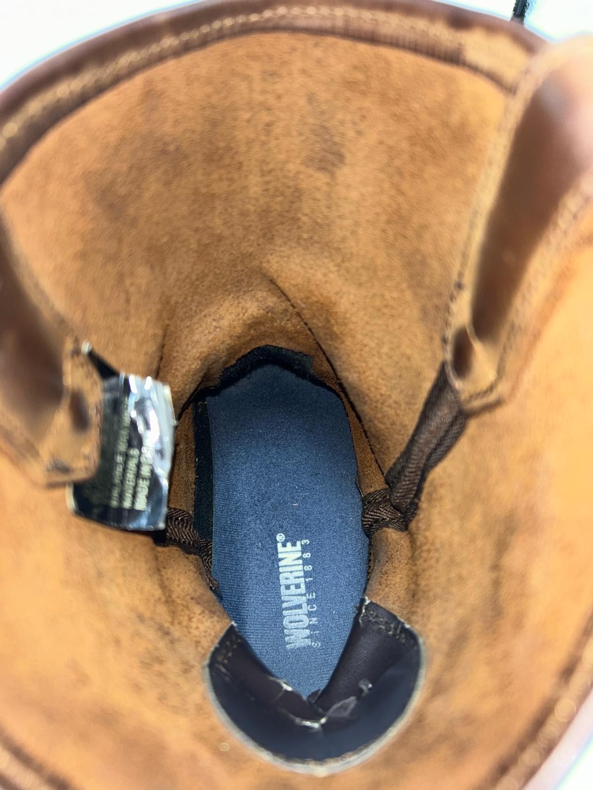 Wolverine Floorhand Wellinton Men`s Work Boots W04727 Dark Brown Size 11.5 EW