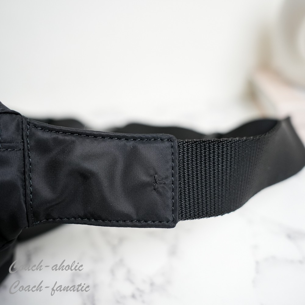 Tory Burch Nylon Belt Bag Fanny Pack 170436 in Black Lightweight NWT