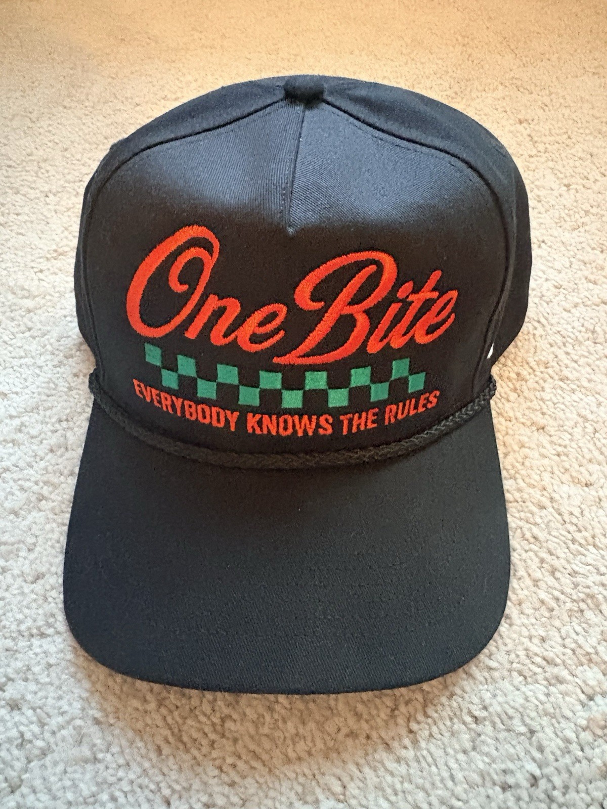 Rare Barstool Dave Portnoy One Bite Pizza SnapBack Hat Trucker ‘47 brand