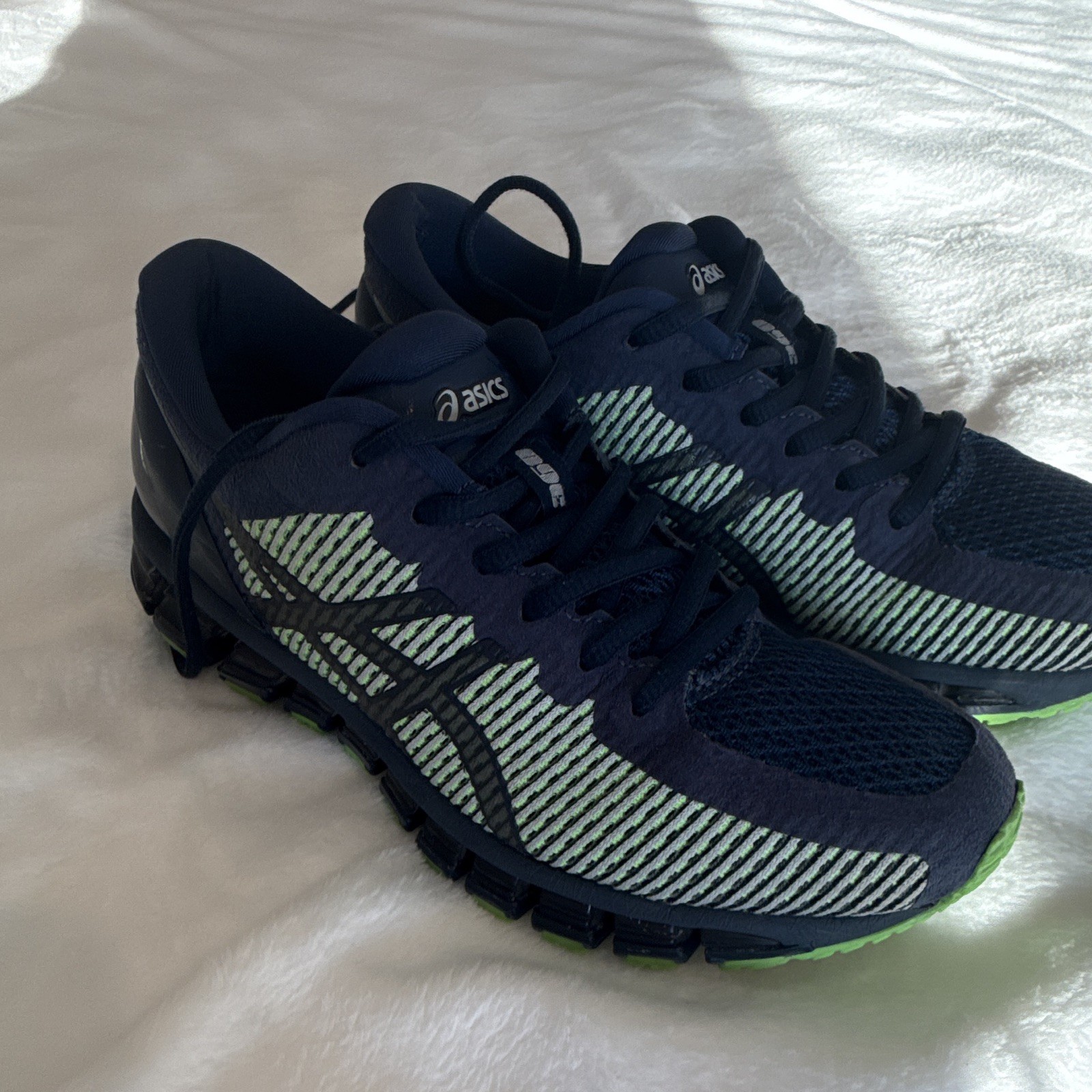 ASICS gel quantum 360 cm Women’s peacoat / green apple Running Sneakers