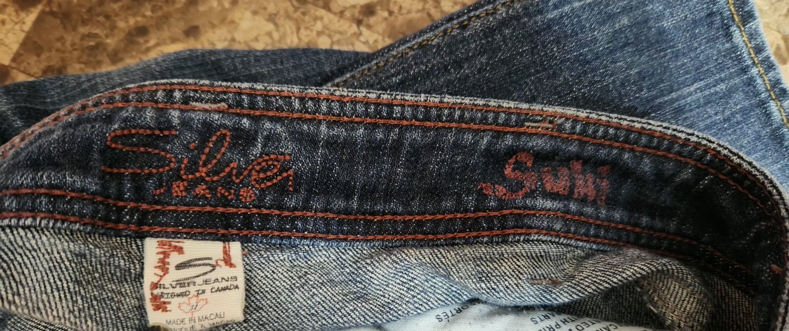 Womens Silver Brand Jeans 31×32 Suki