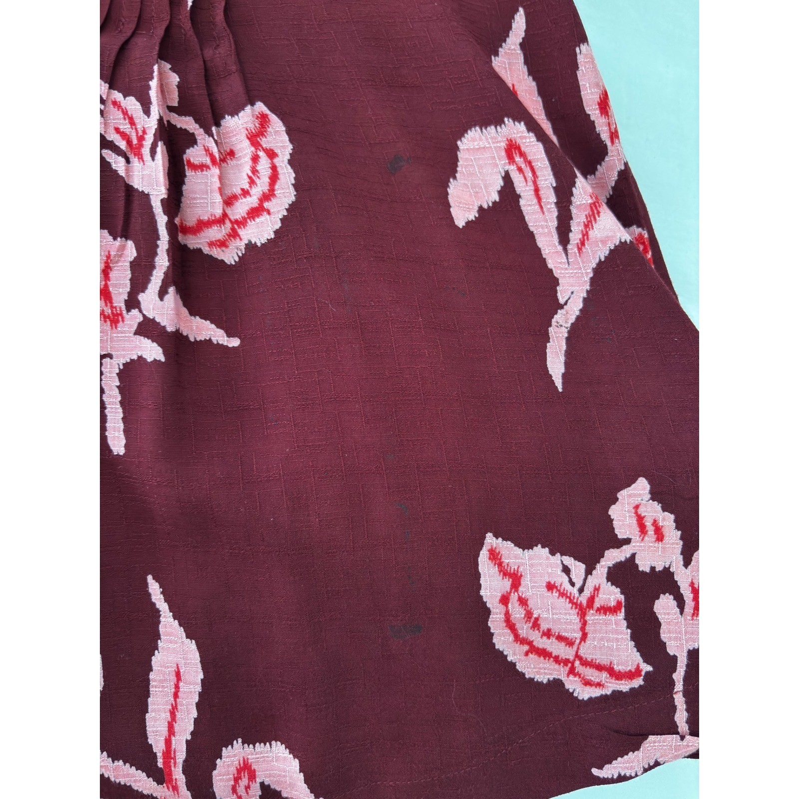 Maeve Anthropologie Pleated Button Front Sleeveless Rayon Blouse Top — 10