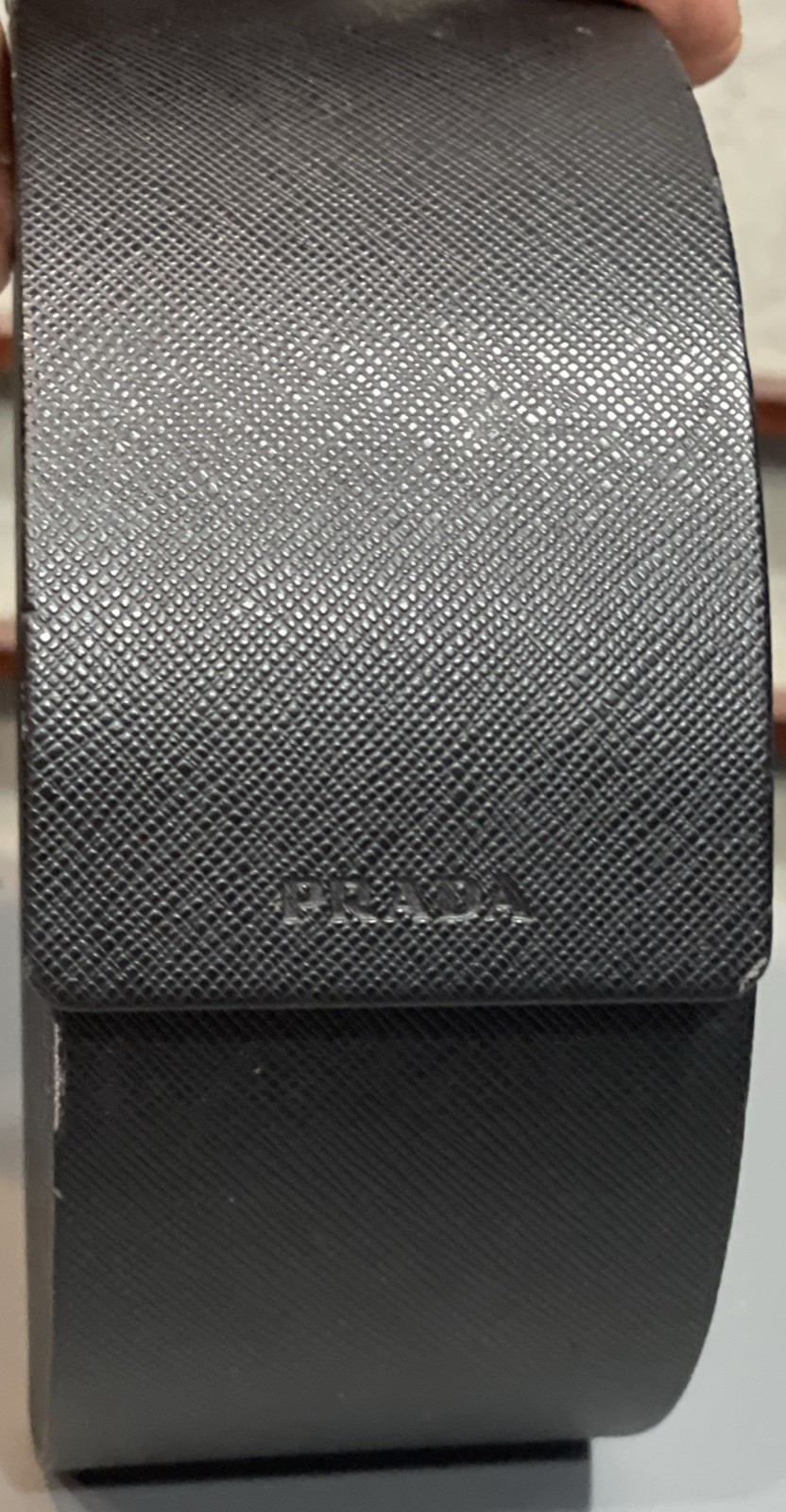 Women’s Prada Cream & Brown Lens Sunglasses w Case