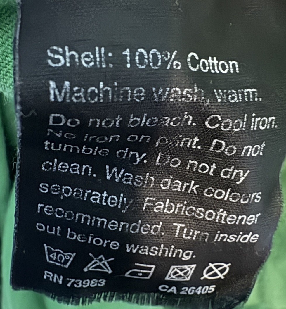 Helly Hansen Unisex XXL Green Graphic Logo Tee Crew Neck Short Sleeve Cotton