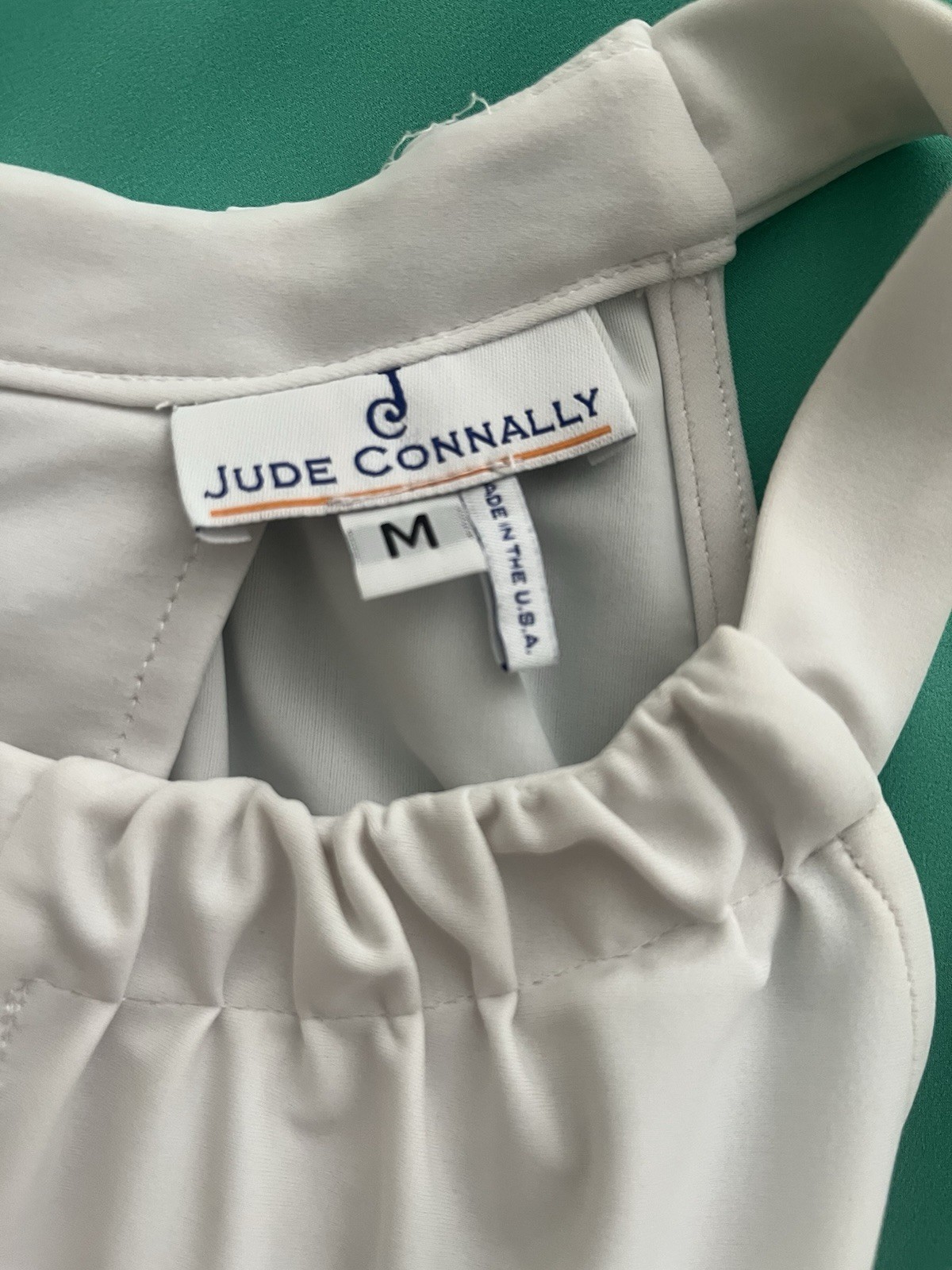 Jude Connally Women’s White Halter Tank Top