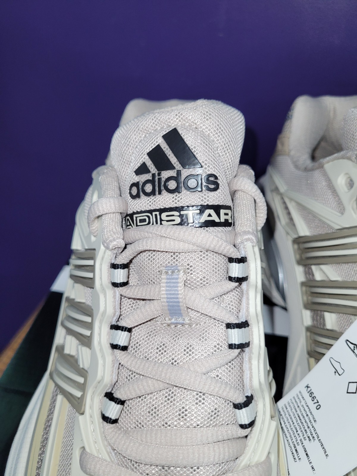 Adidas adistar XLG 2.0 Gray Scale SQUID Womens Sz 13 Alumina Beige 🔥2026 Releas