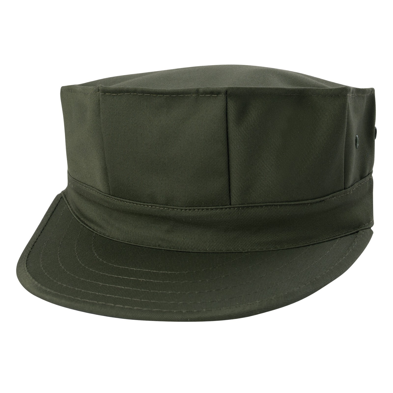 Olive Drab USMC Marines 8 Point Military Cap w/ No Emblem Rothco 5648