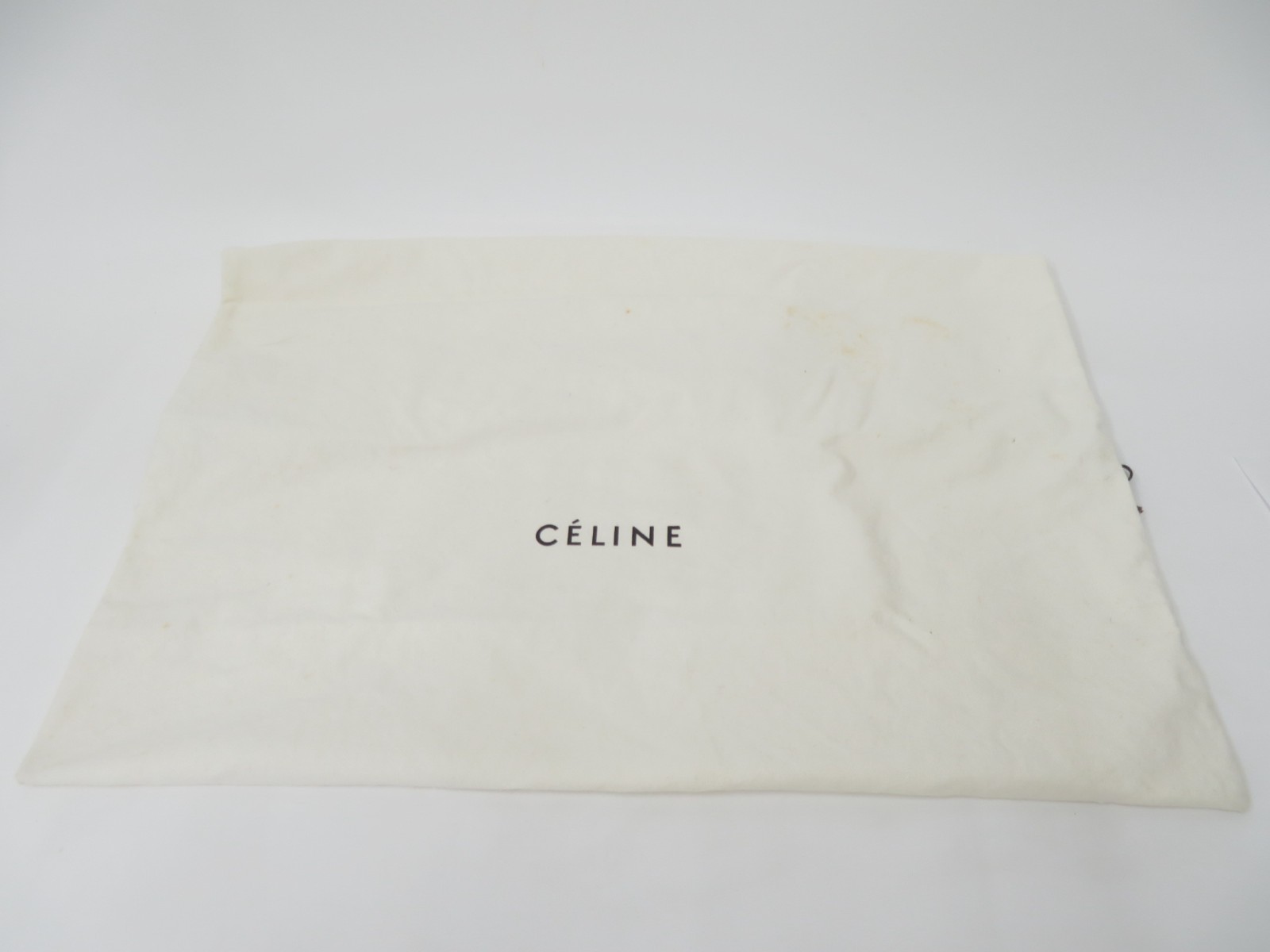 Authentic CELINE Luggage Medium Shopper Leather Hand Bag I#48952