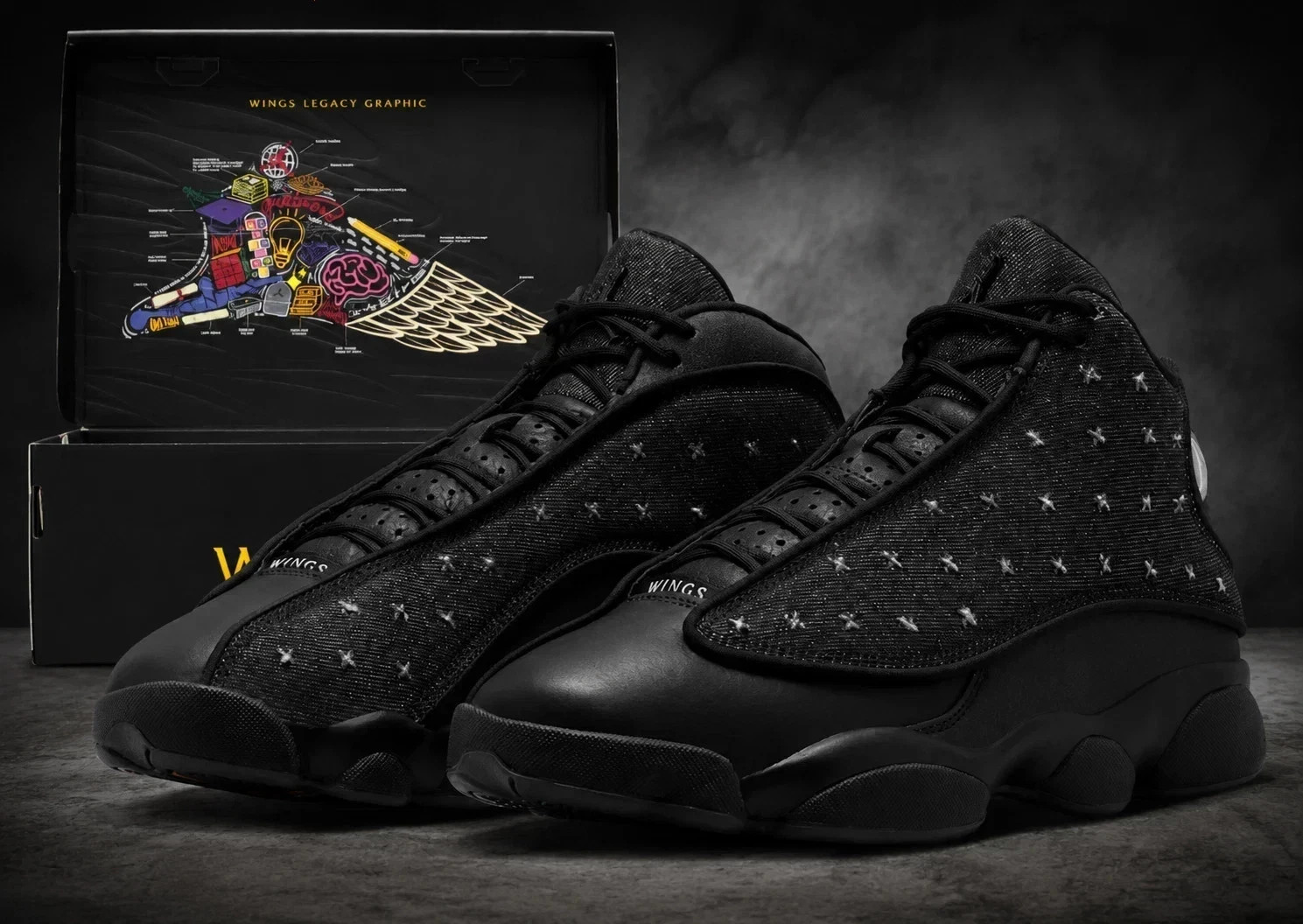 Jordan 13 Retro “Wings” Black (2026) IX1872-001 All Men’s Size US 7-12 NEW