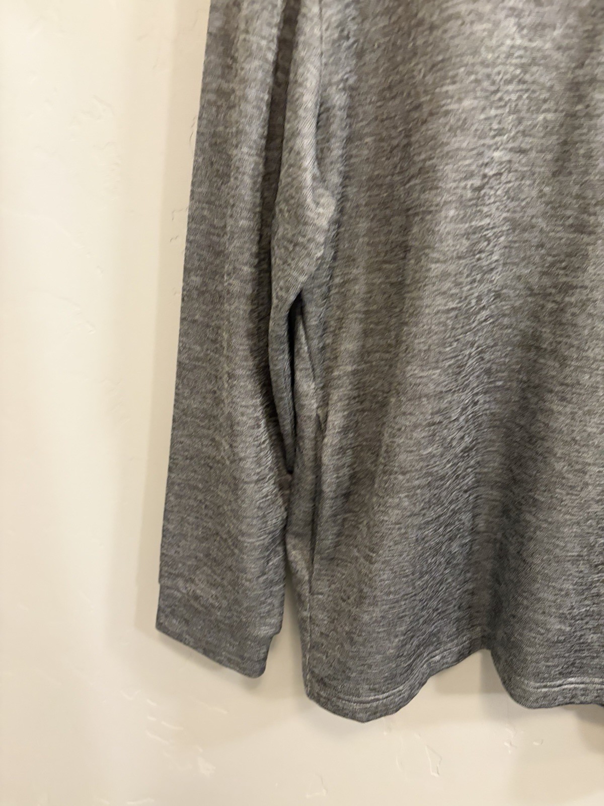 Callaway Golf Men’s XL Gray 1/4 Zip Pullover Pockets Mock Neck Sweatshirt