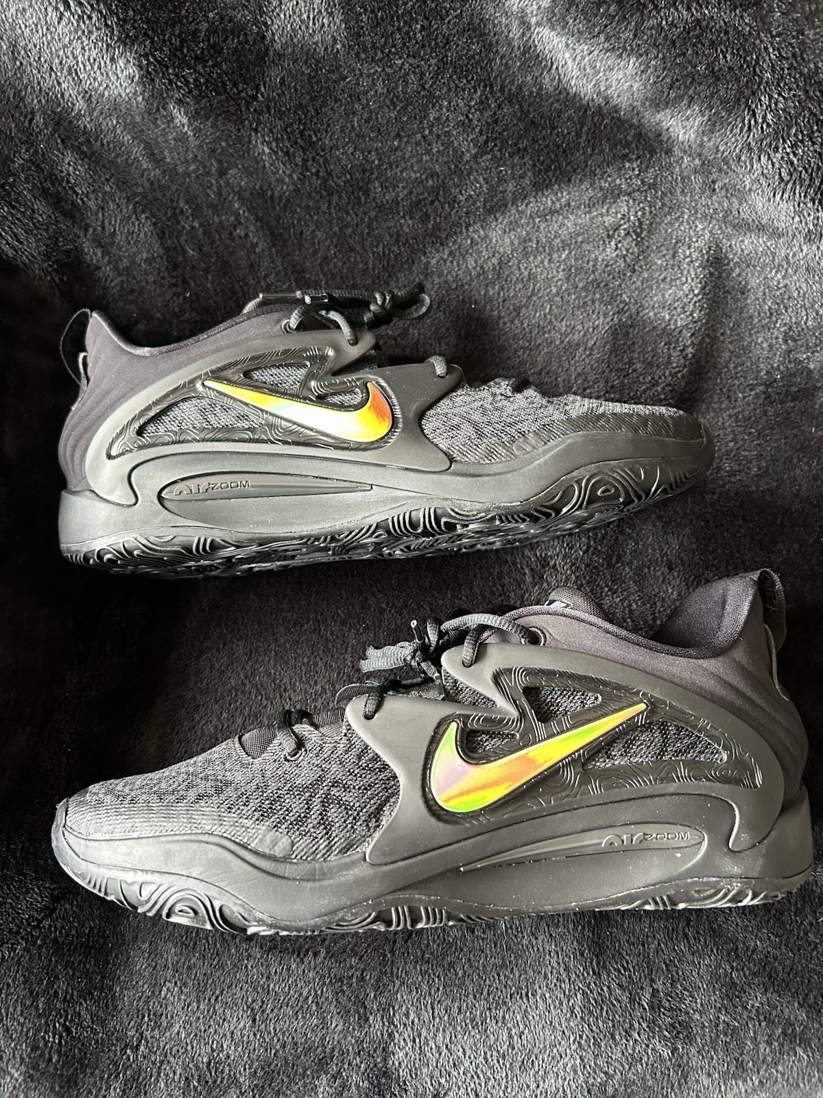 Nike KD 15 PK85 Phil Knight Invitational Promo Basketball Shoes Black Size 16 US