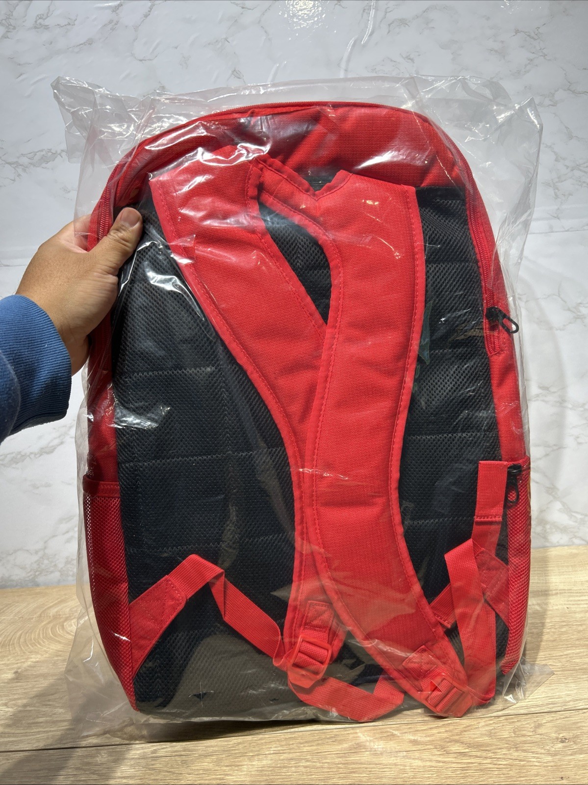 Nike Brasilia 9.5 XL DM3975-657 Training School Backpack Red/Black/White New