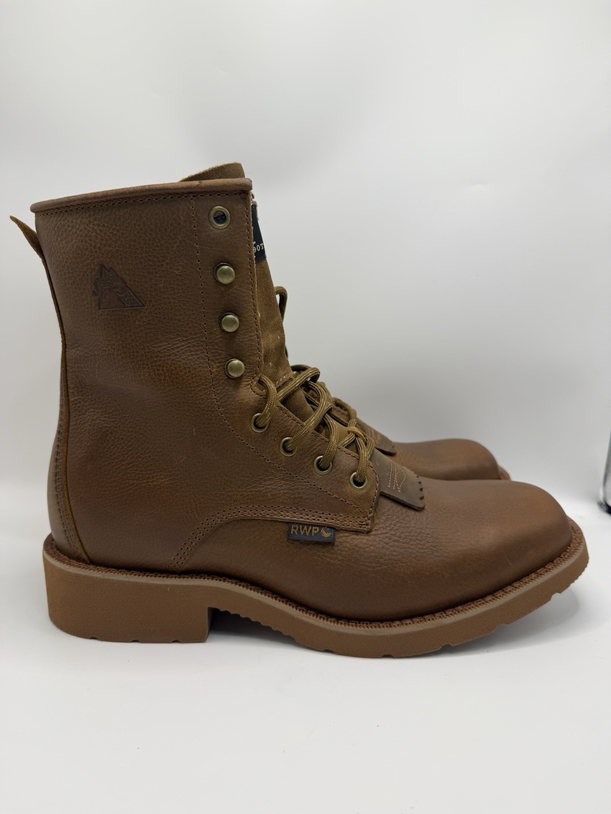 ROCKY MONOCREPE RWP Oil Slip Resistant Western Boots RKW0436 Men’s Sz 9m NWOB