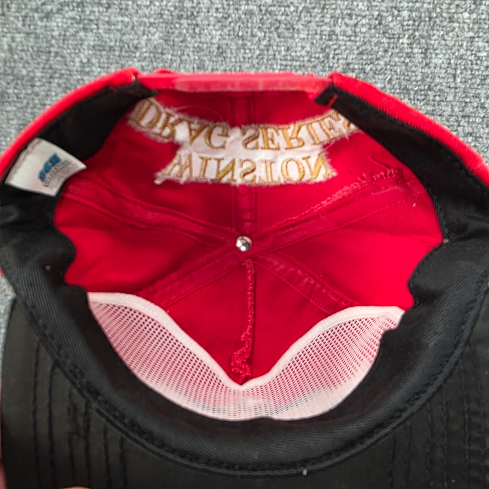 Vintage 1996 Winston Select Invitational Champion Hat Snapback Eagle Red Black