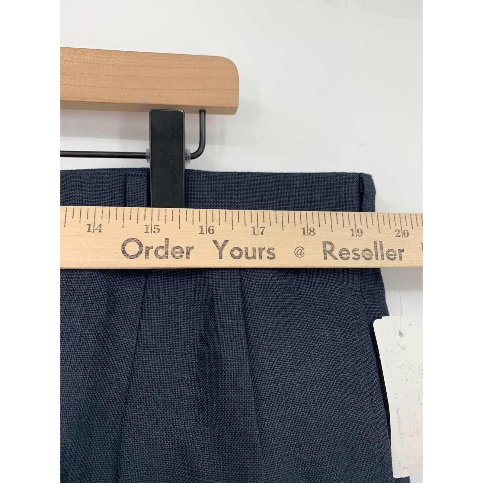 Brooks Brothers Pants 40×30 Blue Baird Mcnutt Linen Madison Pleated Cuff NEW