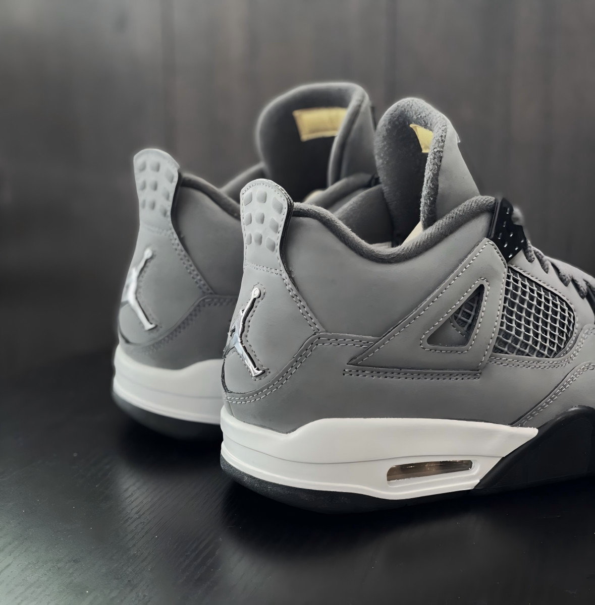 Jordan 4 “Cool Grey” Men’s Retro Basketball Shoes Mid Top Us Size 7-12