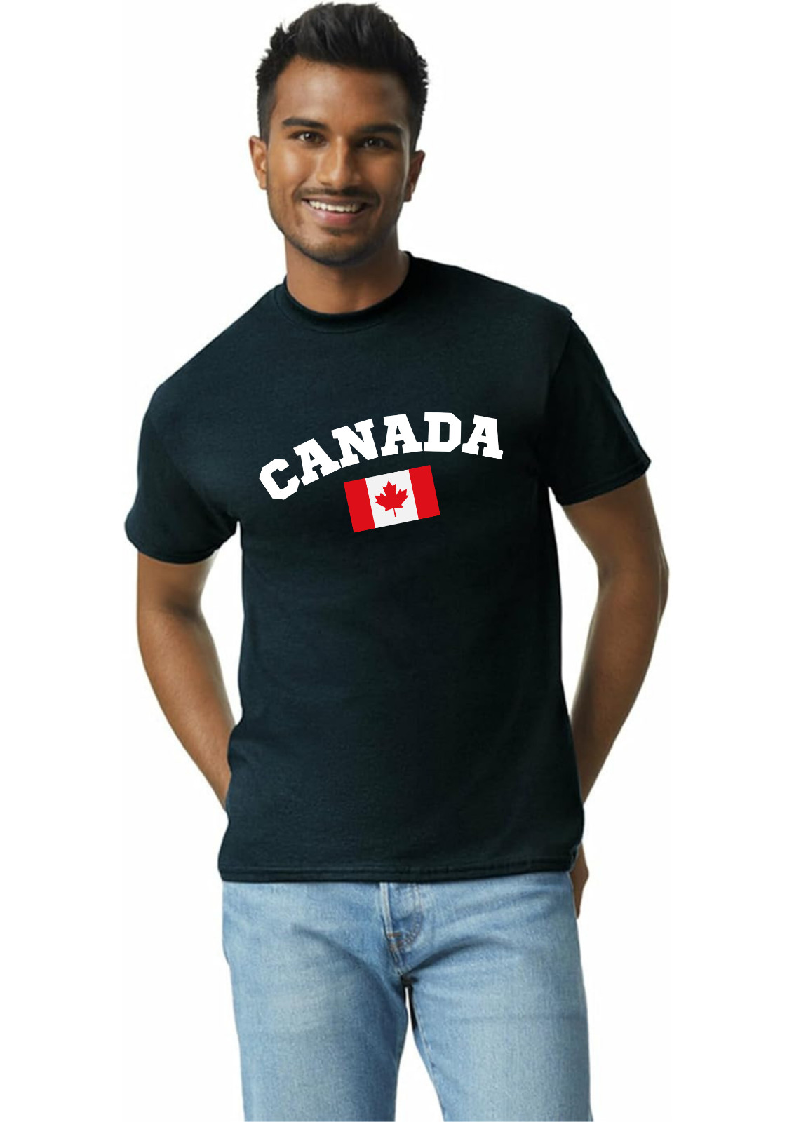 Canada t shirt Gildan, G 2000 black Small Medium Large Extra Large L XL M S