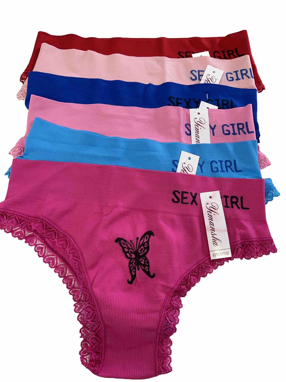 Women’s Seamless briefs Pack of 12 pc