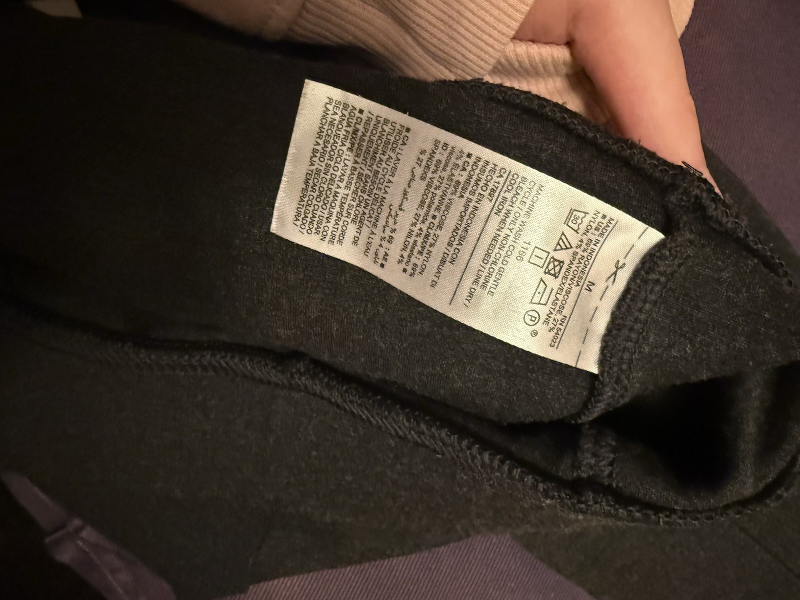 Old Navy Stevie Ponte Pants Women’s M Grey Pull On, Elastic Waist Skinny/Career