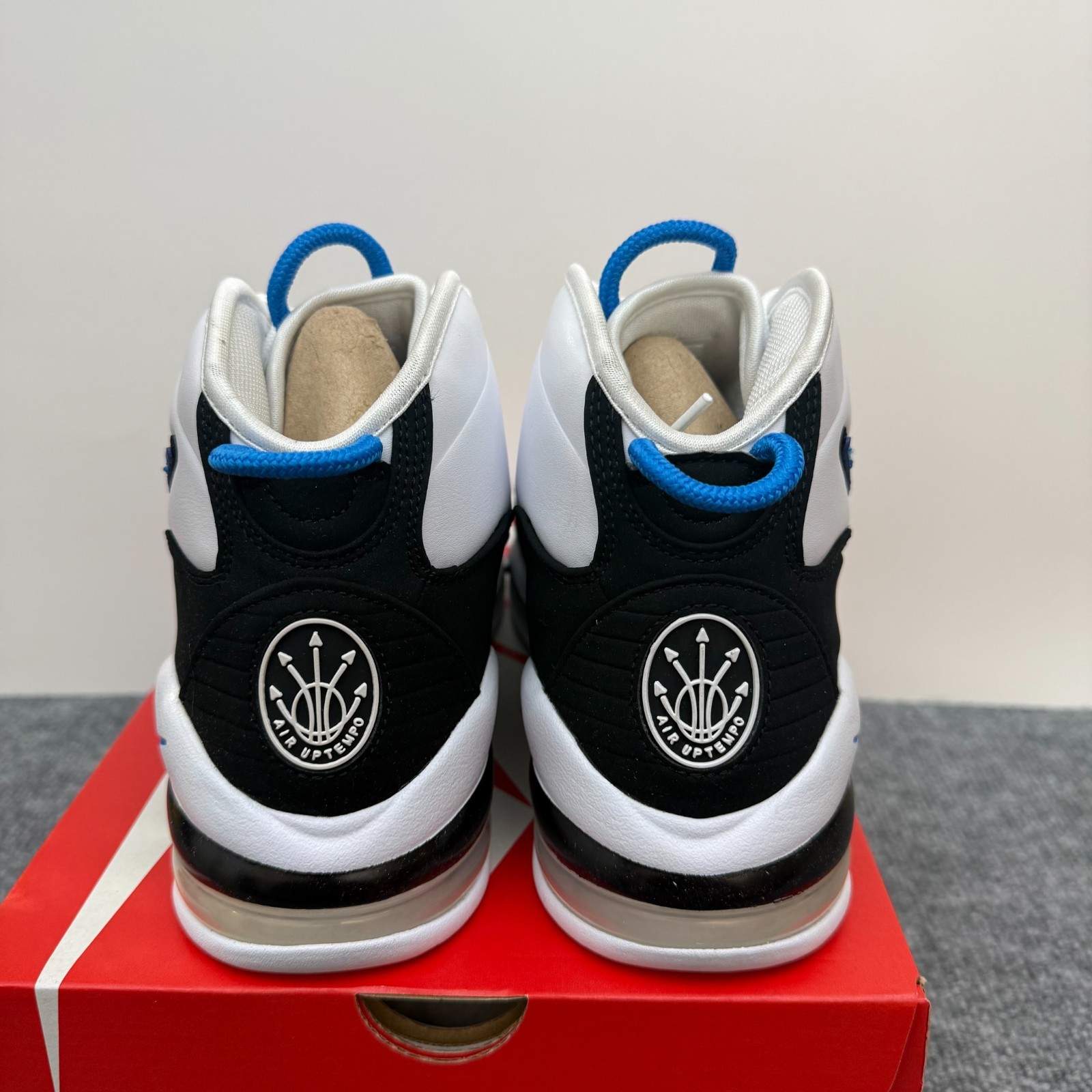 Nike Air Max Uptempo 95 Orlando Magic White Black Blue CK0892 103 Men Size 10