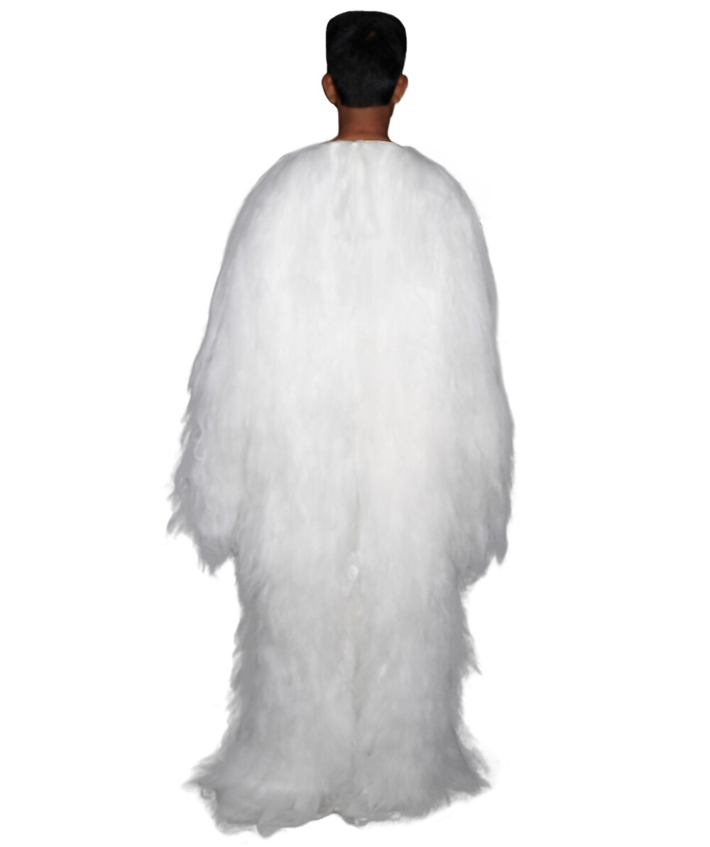 Unisex Hairy Warrior Mountain Bigfoot Yeti Costume | Ape Military Leader HC-1579