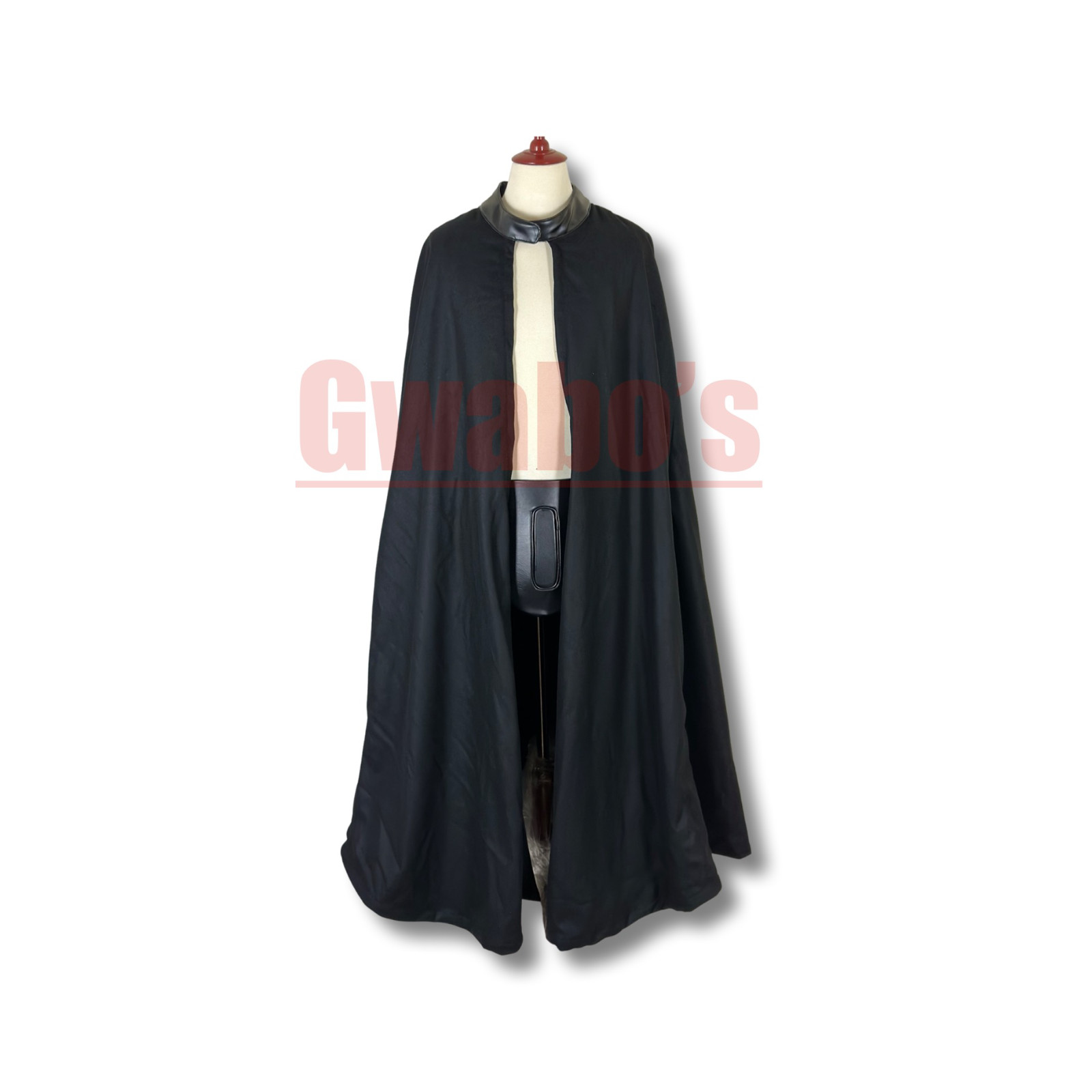 Darth Vader Inspired Cosplay Cape & Tunic Set Real Wool Made to Measure Costume