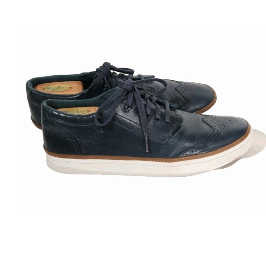 Ted Baker Livor 2 Wingtip Brogue Oxfords-11 Navy